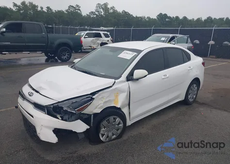 2021 Kia Rio Lx из США, поврежденный, VIN 3KPA24ADXME409076